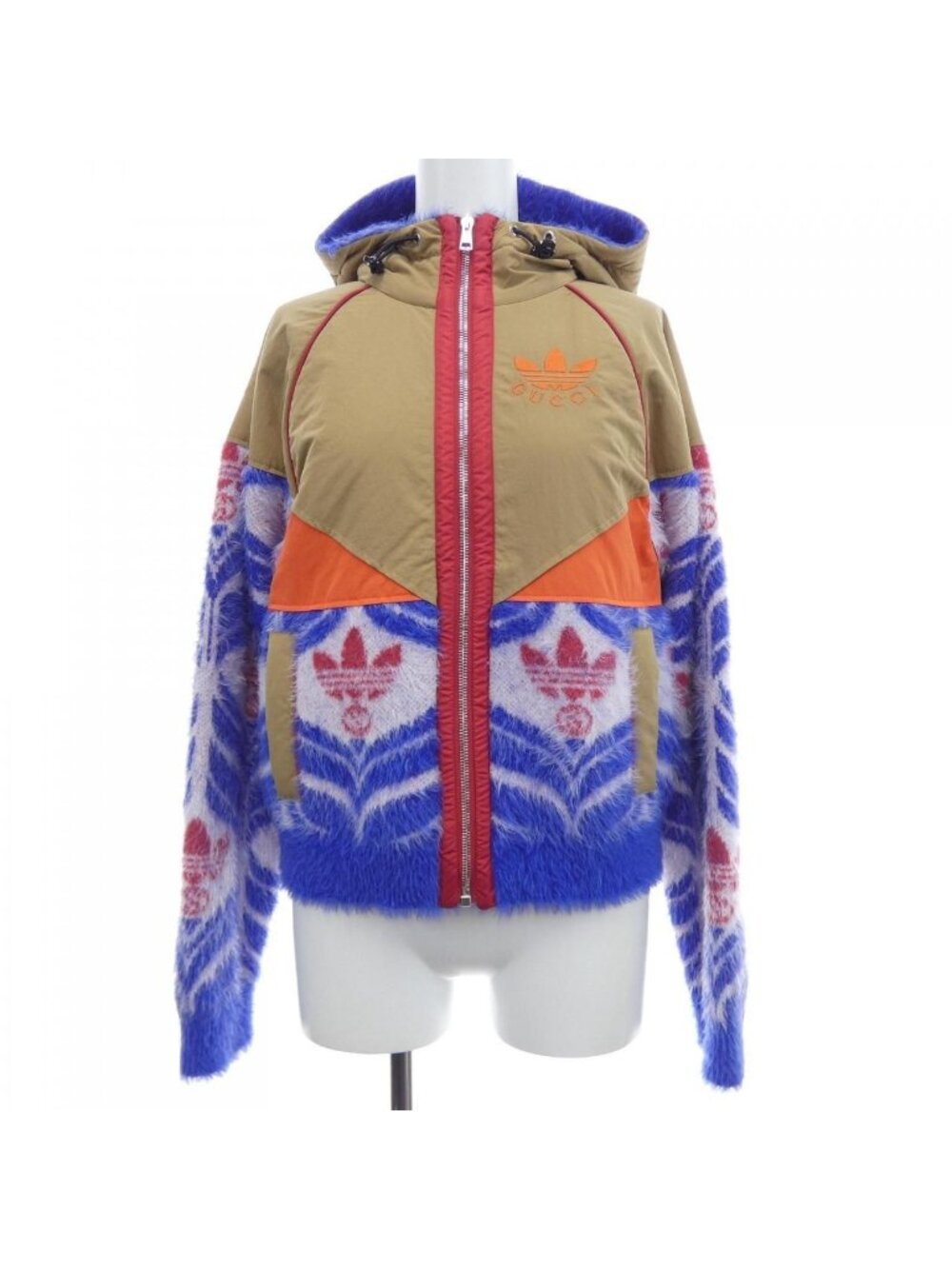 Gucci Adidas Jacket Brown